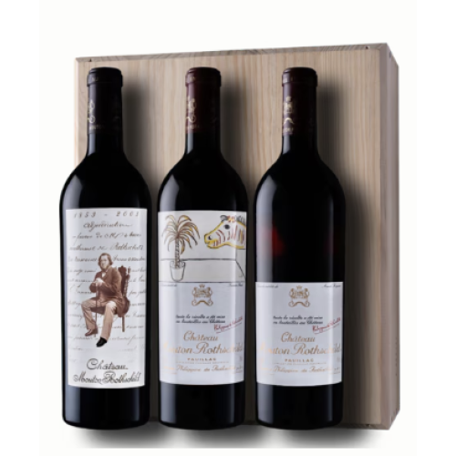 Chateau Mouton Rothschild Pauillac 1er Cru Vertical Pack 03/06/09