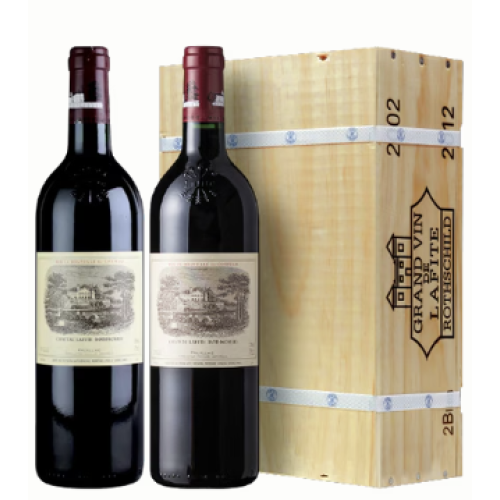 Lafite Rothschild Ex-Chateau 2 Bottle Pack (2002, 2012)