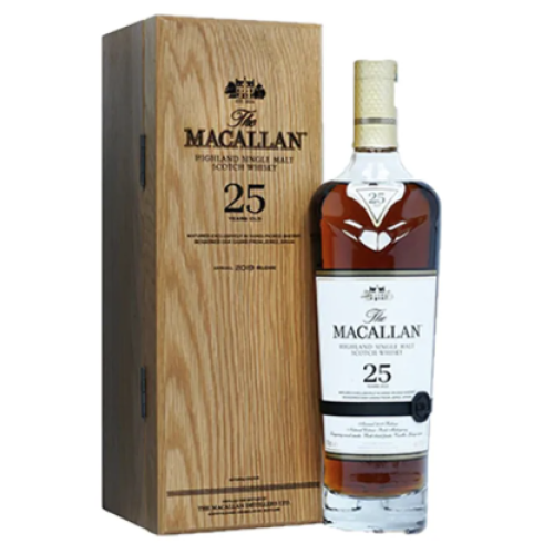 
Macallan 25y Sherry Oak (2020 Release) 700ml
