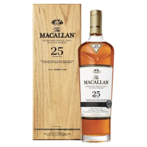 Macallan 25y Sherry Oak (2018 Release) 700ml